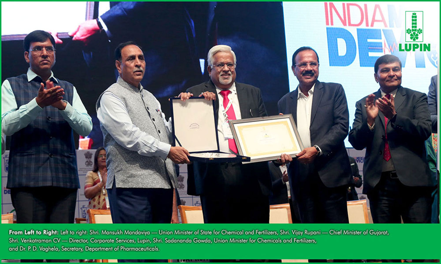 Lupin bags India Pharma Leader Award at India Pharma 2020 and India Medical Device 2020 Conference
